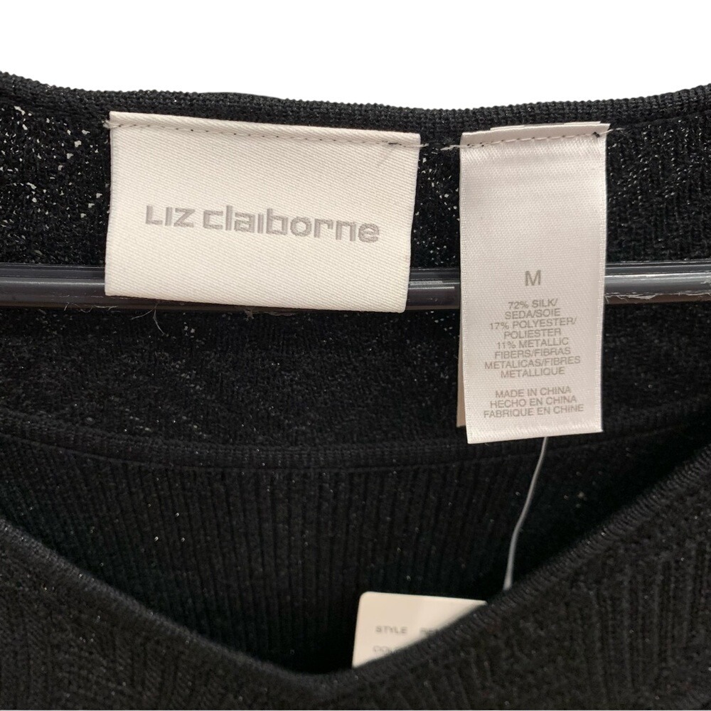 Liz Claiborne Women's Sweater, Size‎ Medium, New With Tags! - Picture 2 of 11